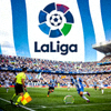 西班牙足球甲级联赛标志及比赛场景